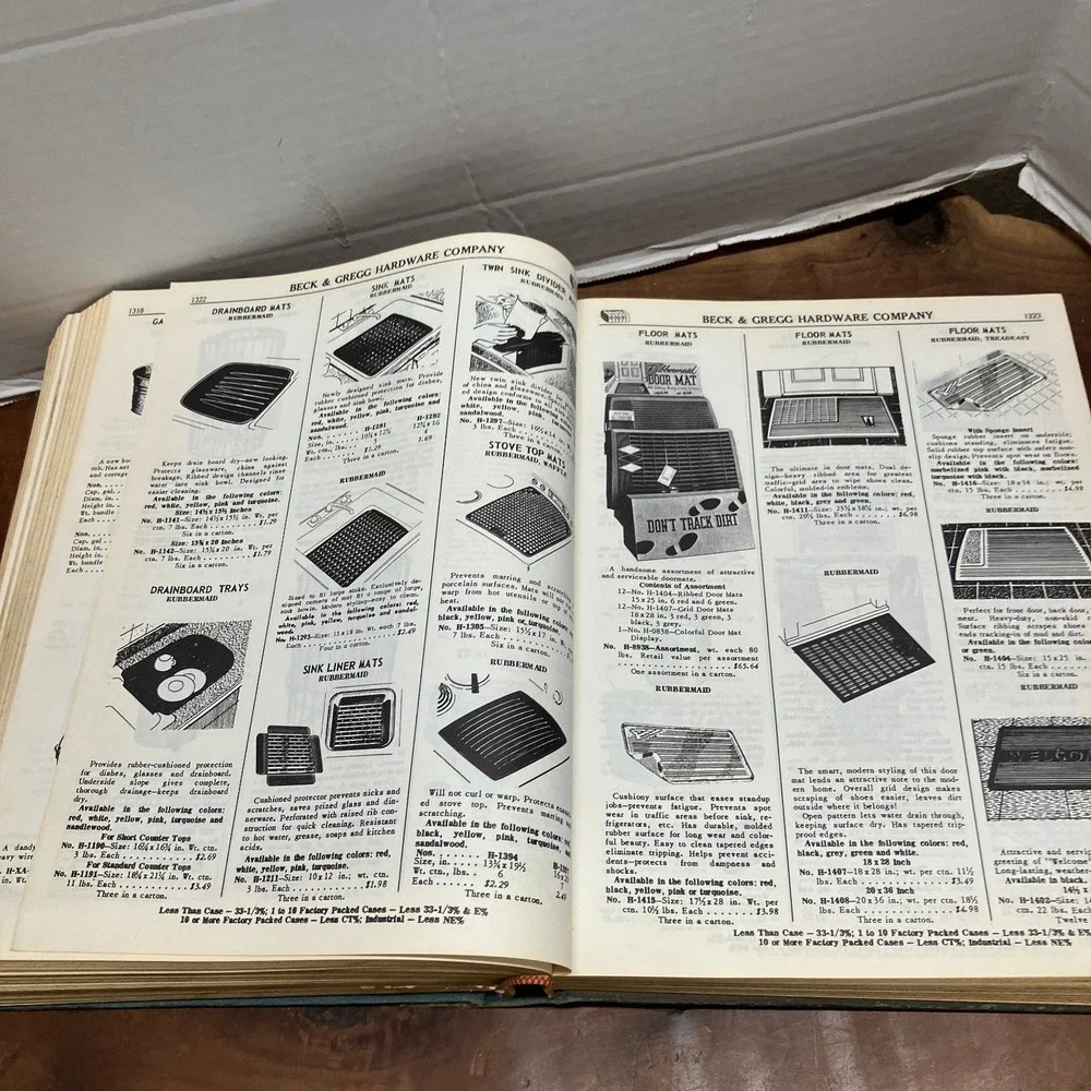 Beck and Gregg Hardware Catalog Vintage 1950s 1960s Supplies Collectible Trade